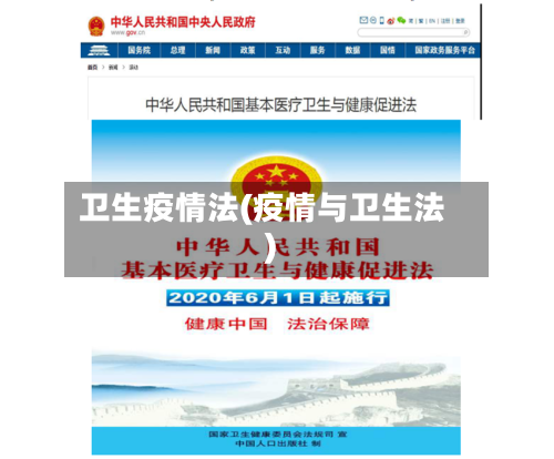 卫生疫情法(疫情与卫生法)