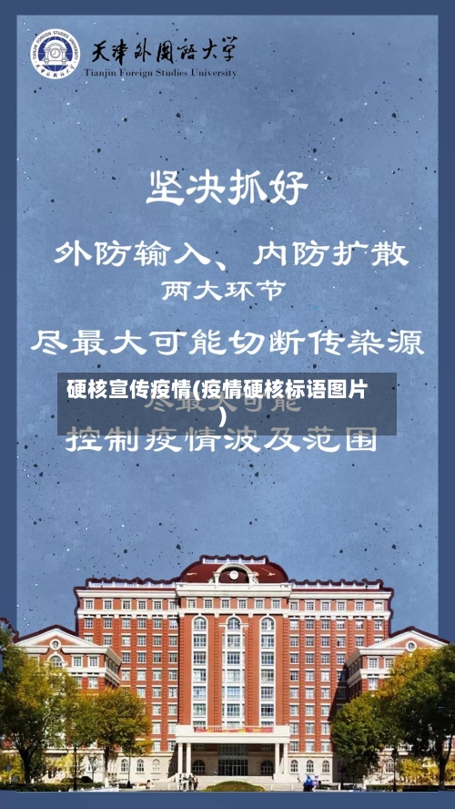 硬核宣传疫情(疫情硬核标语图片)