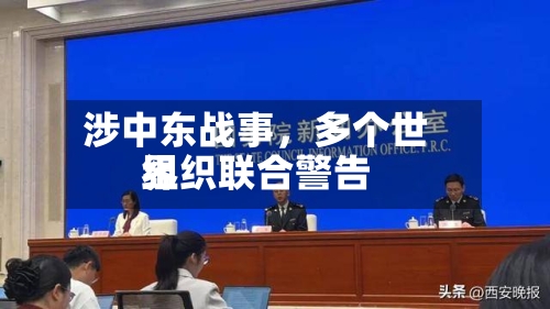 涉中东战事，多个世界组织联合警告