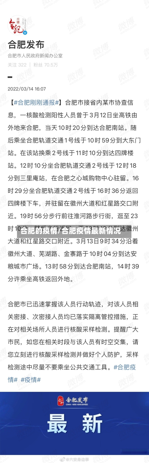 合肥的疫情/合肥疫情最新情况