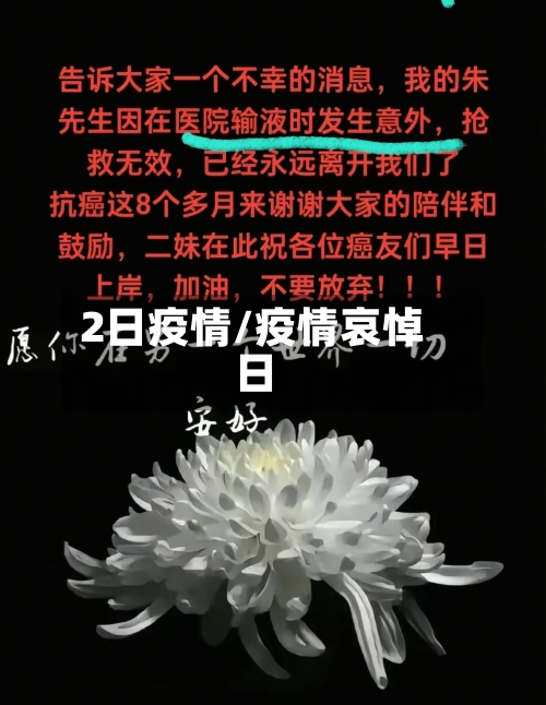 2日疫情/疫情哀悼日
