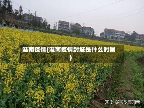 淮南疫情(淮南疫情封城是什么时候)