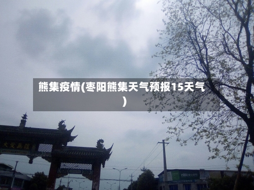 熊集疫情(枣阳熊集天气预报15天气)